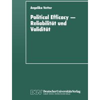 Political Efficacy — Reliabilität und Validität
